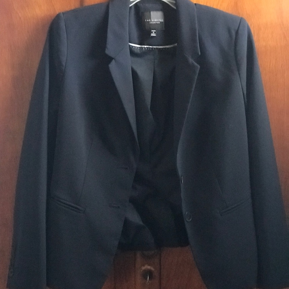 Navy blazer from The Limited